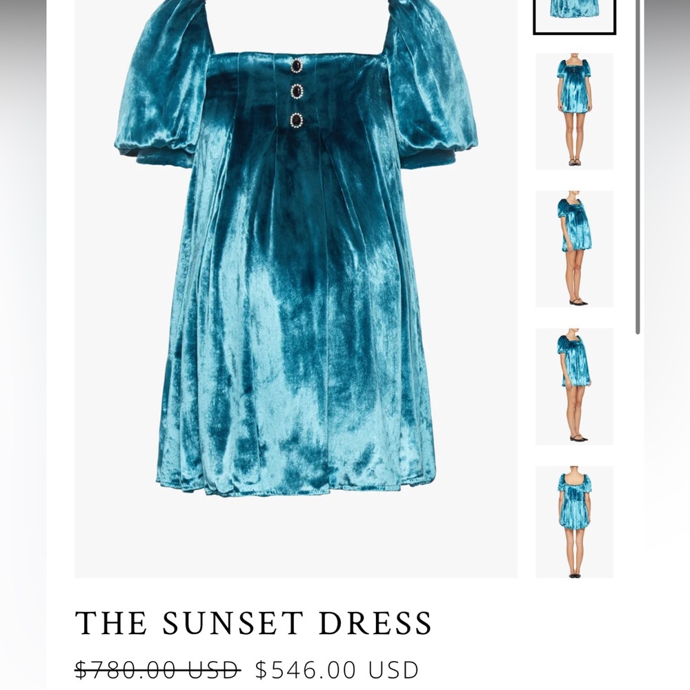$780 Designer dress by Bianca Balti Size 8 Brand new with the tag attached